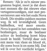 Beeldvergroting: De Volkskrant, vandaag (klikken indien bril vergeten)